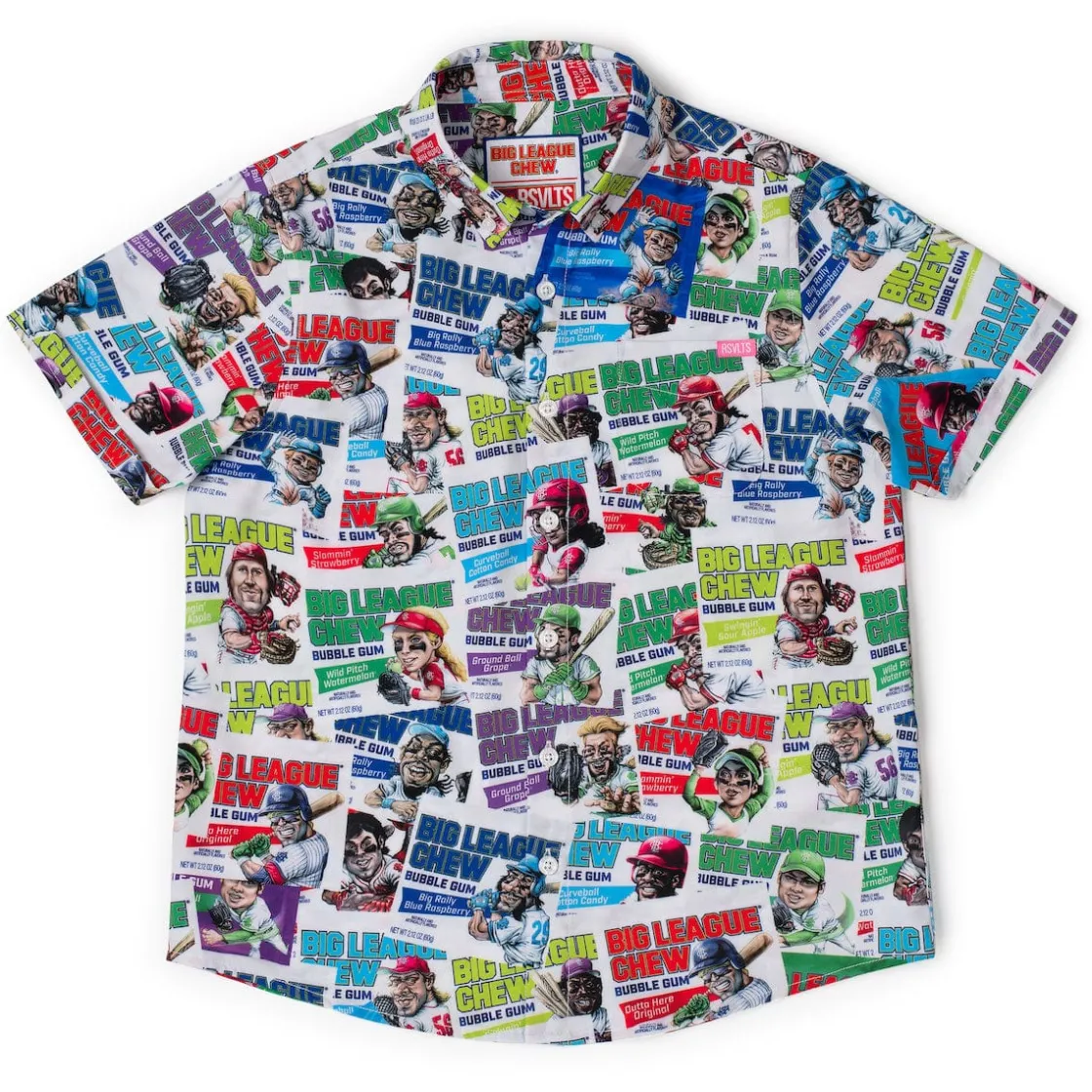 Big League Chew|Baseball|Big League Chew "Fresh Pouches" – Youth KUNUFLEX Short Sleeve Shirt