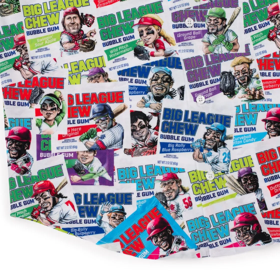 Big League Chew|Baseball|Big League Chew "Fresh Pouches" – KUNUFLEX Short Sleeve Shirt