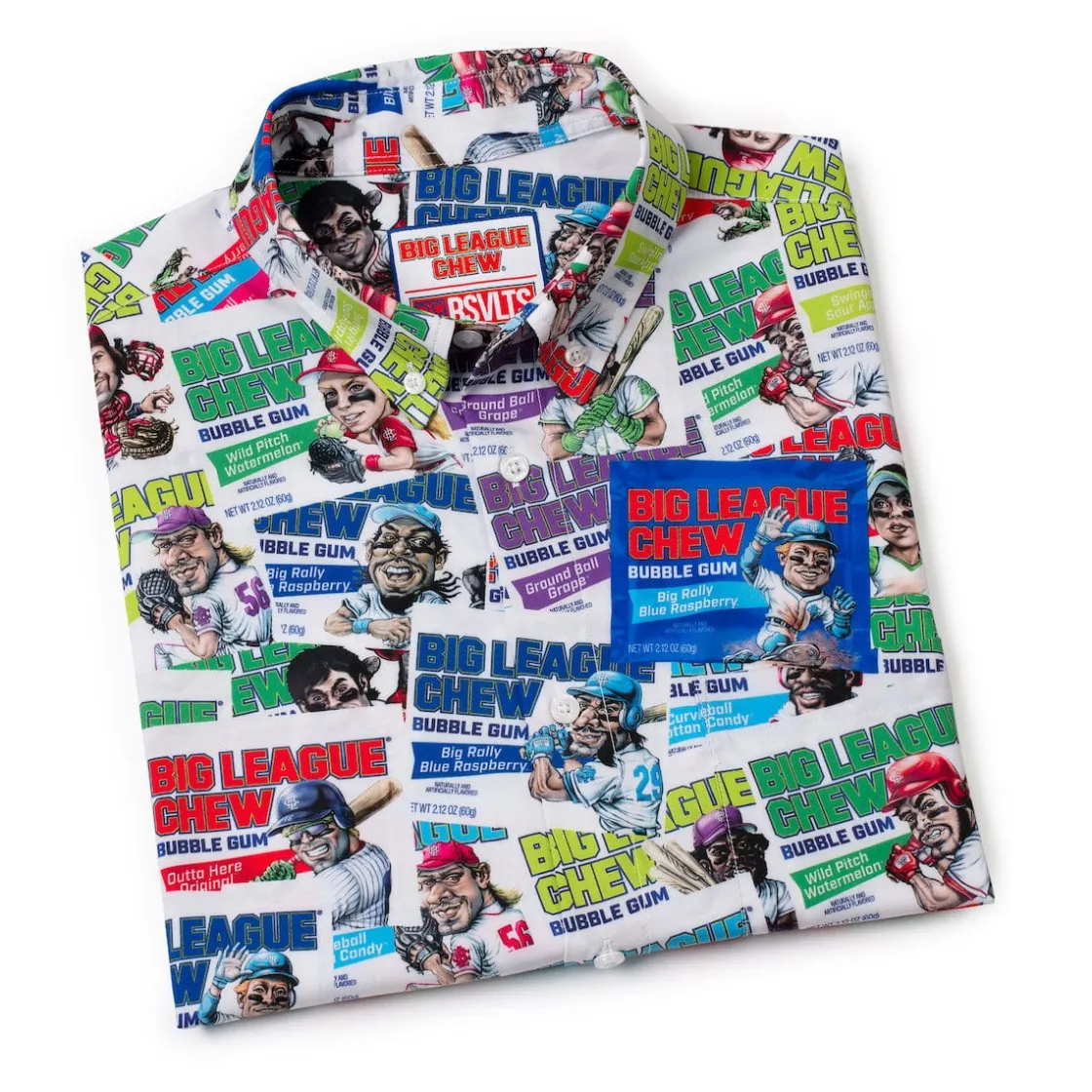 Big League Chew|Baseball|Big League Chew "Fresh Pouches" – KUNUFLEX Short Sleeve Shirt