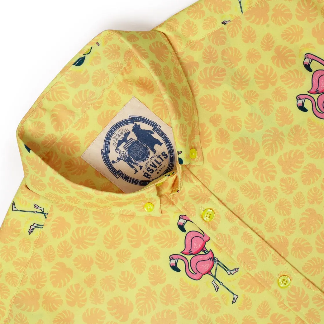 Short Sleeve Shirts|Short Sleeves|RSVLTS Bird’s the Word – KUNUFLEX Short Sleeve Shirt
