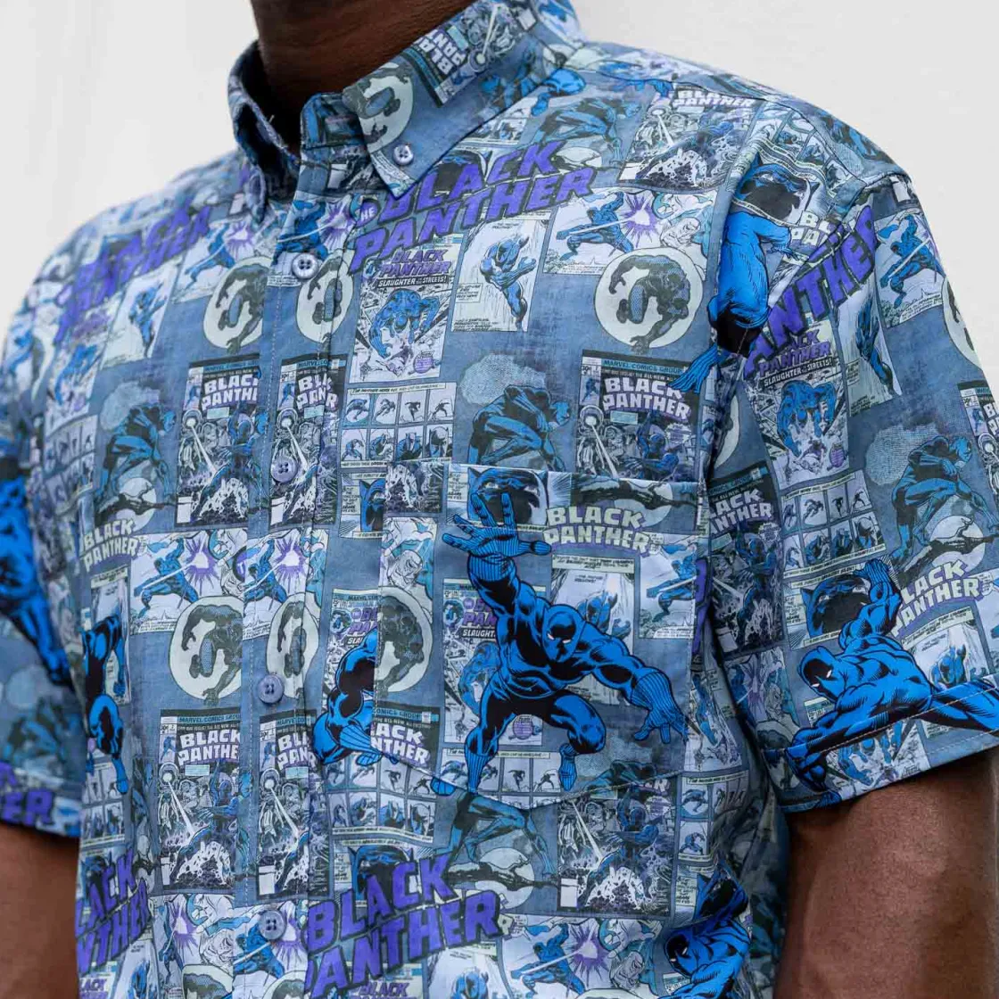 Marvel|Marvel|Marvel Black Panther "Panther Power" – KUNUFLEX Short Sleeve Shirt