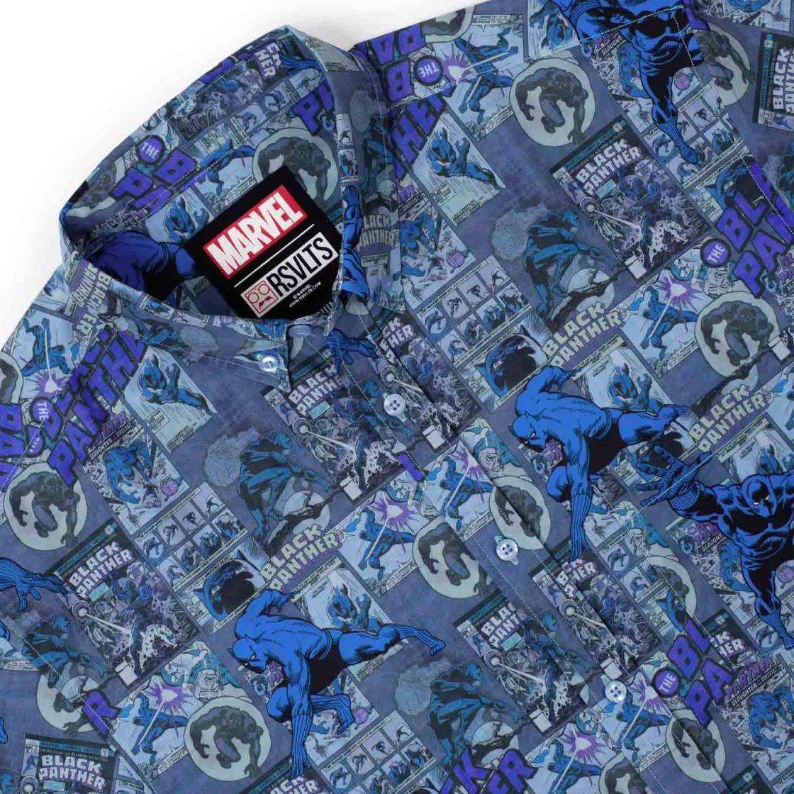 Marvel|Marvel|Marvel Black Panther "Panther Power" – KUNUFLEX Short Sleeve Shirt
