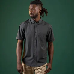 Short Sleeve Shirts|Short Sleeves|RSVLTS Blackened Pearl – KUNUFLEX Short Sleeve Shirt
