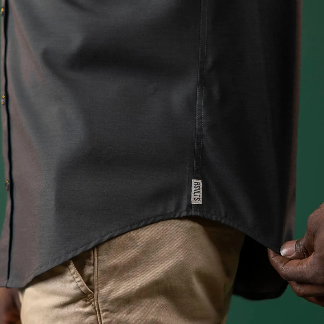 Short Sleeve Shirts|Short Sleeves|RSVLTS Blackened Pearl – KUNUFLEX Short Sleeve Shirt