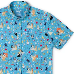 Bluey|Short Sleeves|Bluey "Beach Day" – KUNUFLEX Short Sleeve Shirt