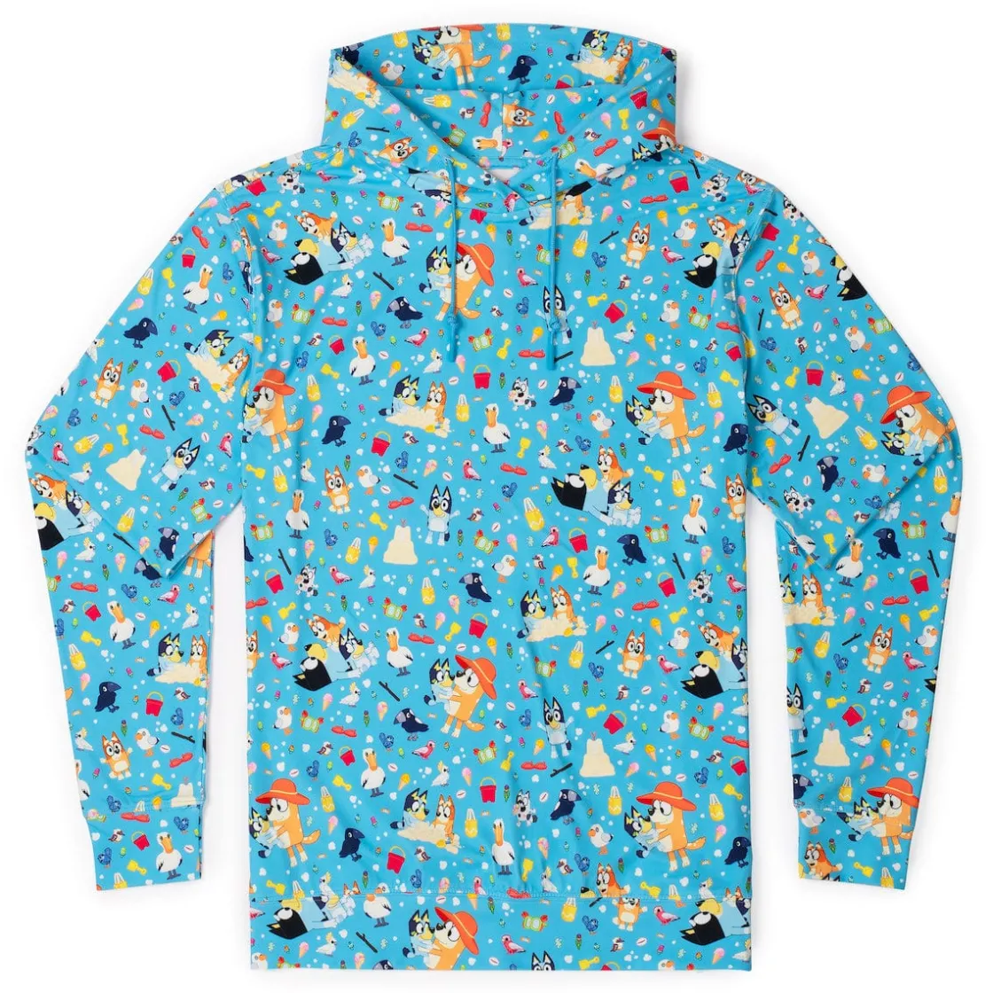 Bluey|Outerwear|Bluey "Beach Day" – Performance Hoodie