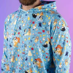 Bluey|Outerwear|Bluey "Beach Day" – Performance Hoodie