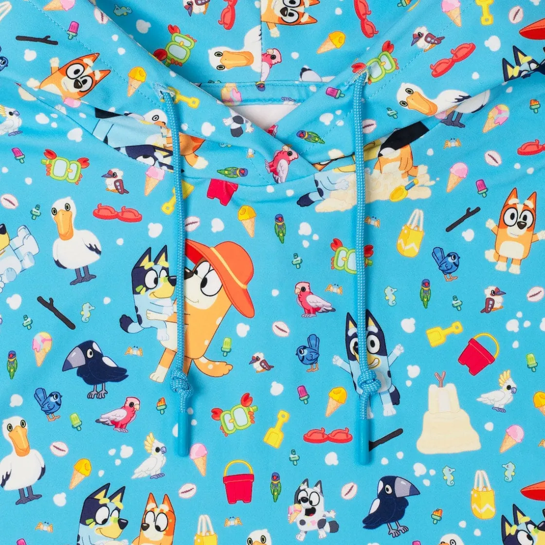 Bluey|Outerwear|Bluey "Beach Day" – Performance Hoodie