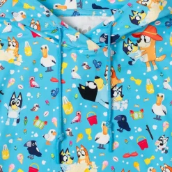 Bluey|Hoodies|Bluey "Beach Day" – Youth Performance Hoodie