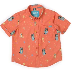 Bluey|Preschool (2t-5t)|Bluey "Don't Let It Melt" – Preschooler KUNUFLEX Short Sleeve Shirt
