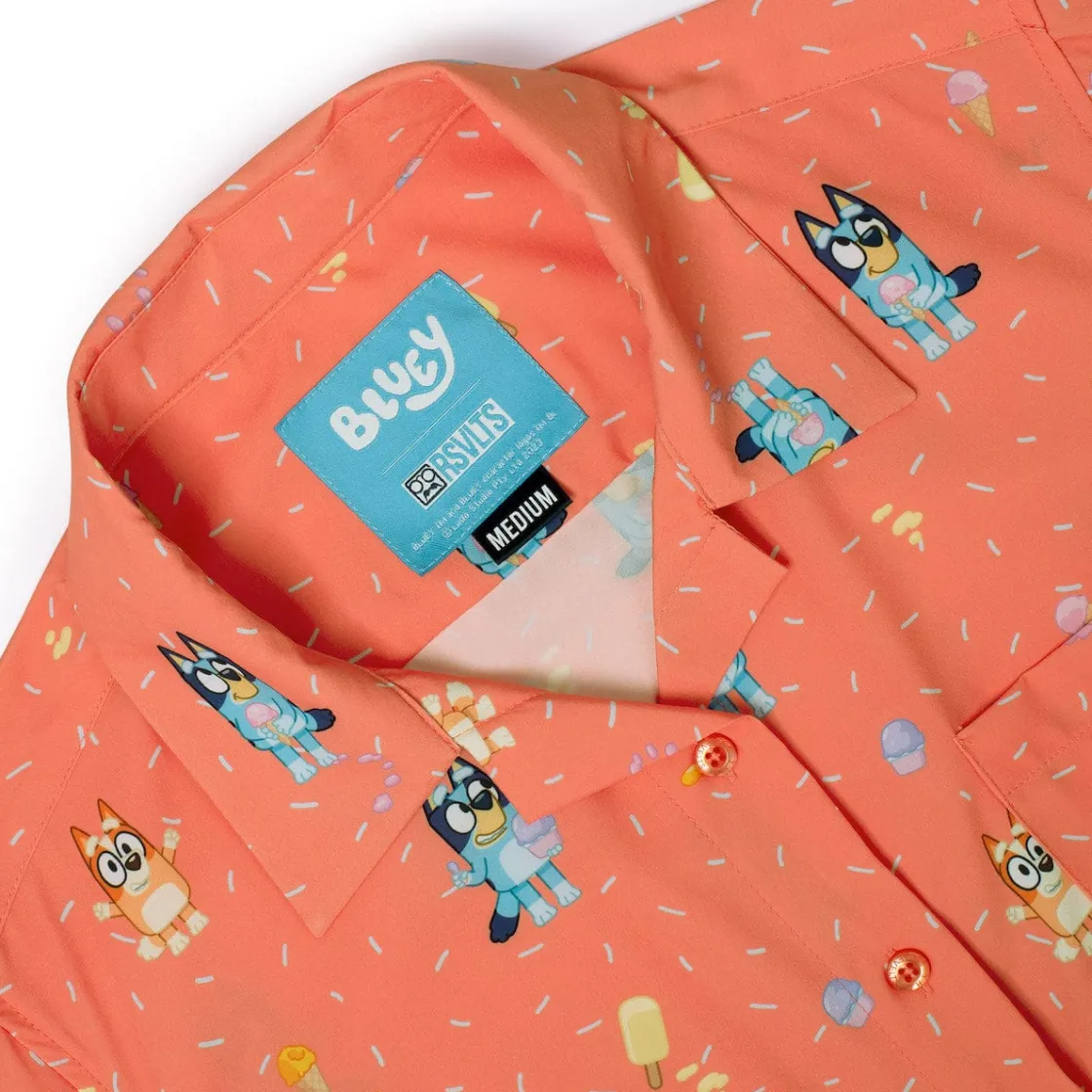 Bluey|Bluey "Don't Let It Melt" – Women's KUNUFLEX Short Sleeve Shirt