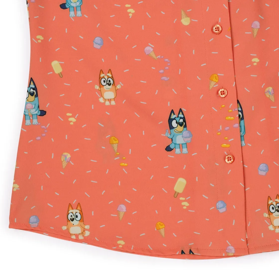 Bluey|Bluey "Don't Let It Melt" – Women's KUNUFLEX Short Sleeve Shirt