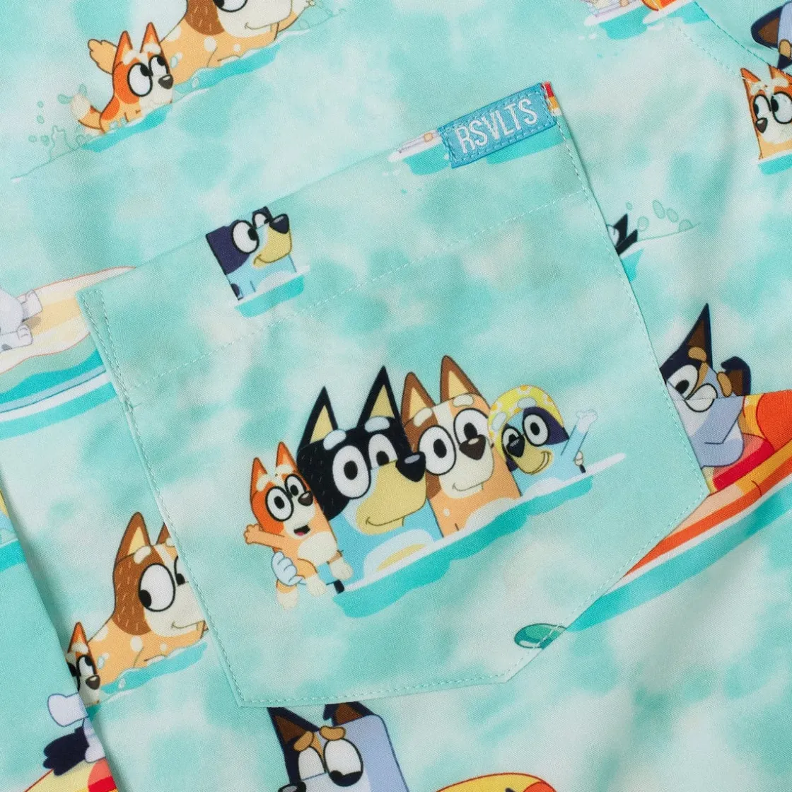 Bluey|Bluey "Everybody in the Pool" – Women's KUNUFLEX Short Sleeve Shirt