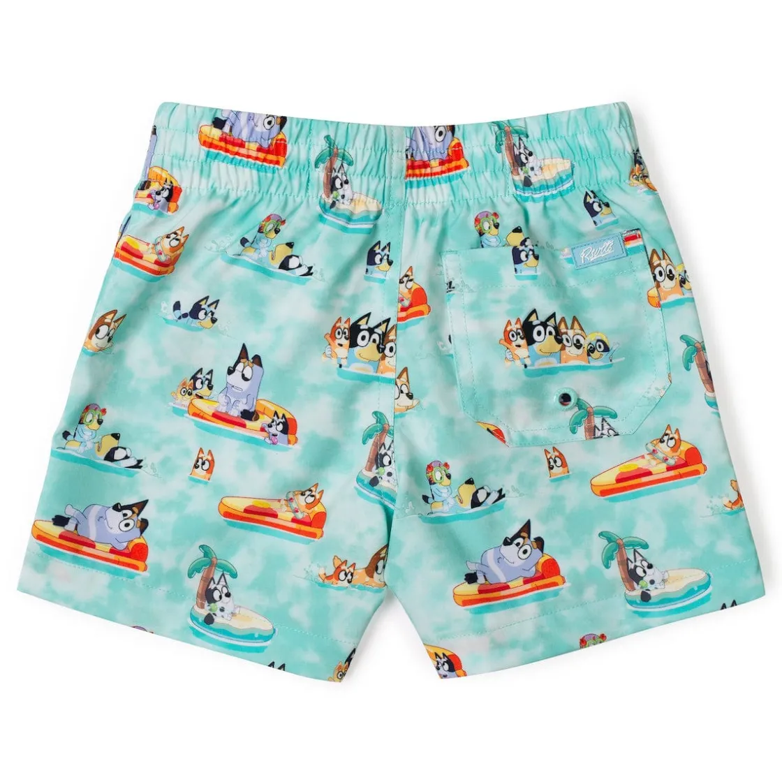 Bluey|Shorts|Bluey "Everybody in the Pool" – Preschooler Hybrid Shorts