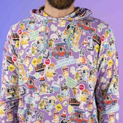 Bluey|Outerwear|Bluey "Let's Motor" – Performance Hoodie