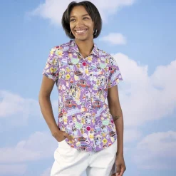 Bluey|Bluey "Let's Motor" – Women's KUNUFLEX Short Sleeve Shirt