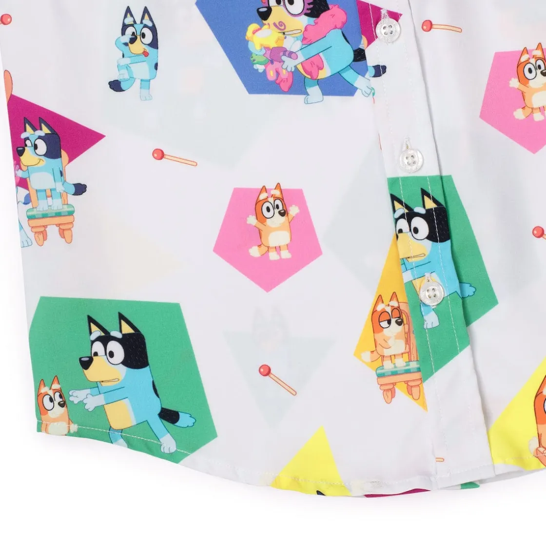 Bluey|Preschool (2t-5t)|Bluey "Magic Xylophone" – Preschooler KUNUFLEX Short Sleeve Shirt
