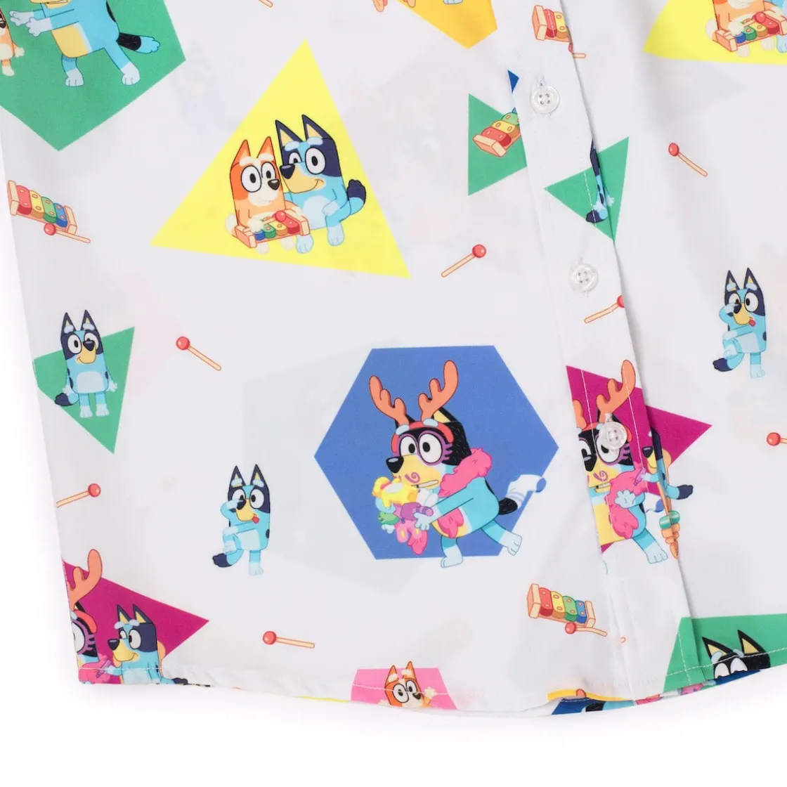 Bluey|Youth (5-11)|Bluey "Magic Xylophone" Youth – KUNUFLEX Short Sleeve Shirt