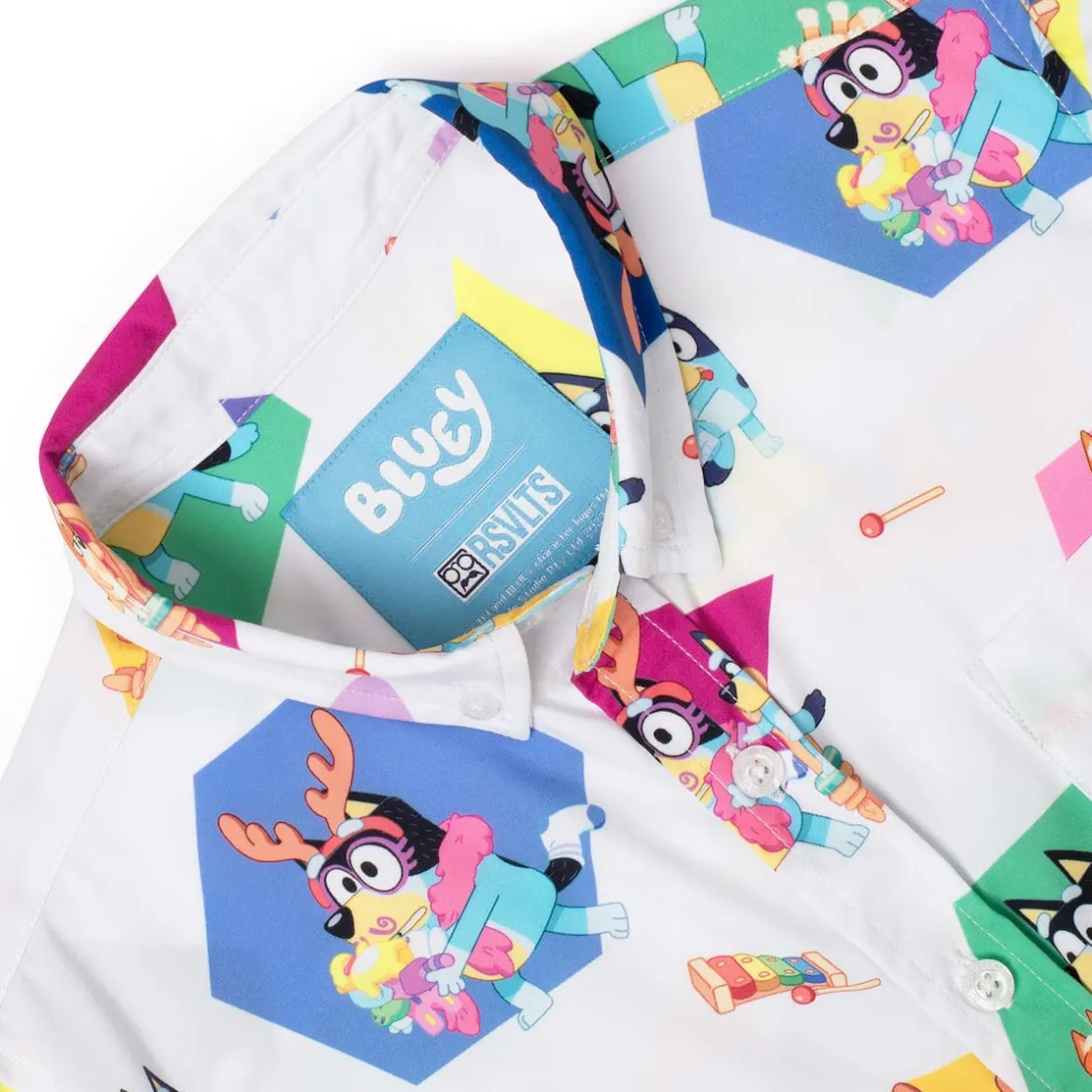 Bluey|Youth (5-11)|Bluey "Magic Xylophone" Youth – KUNUFLEX Short Sleeve Shirt