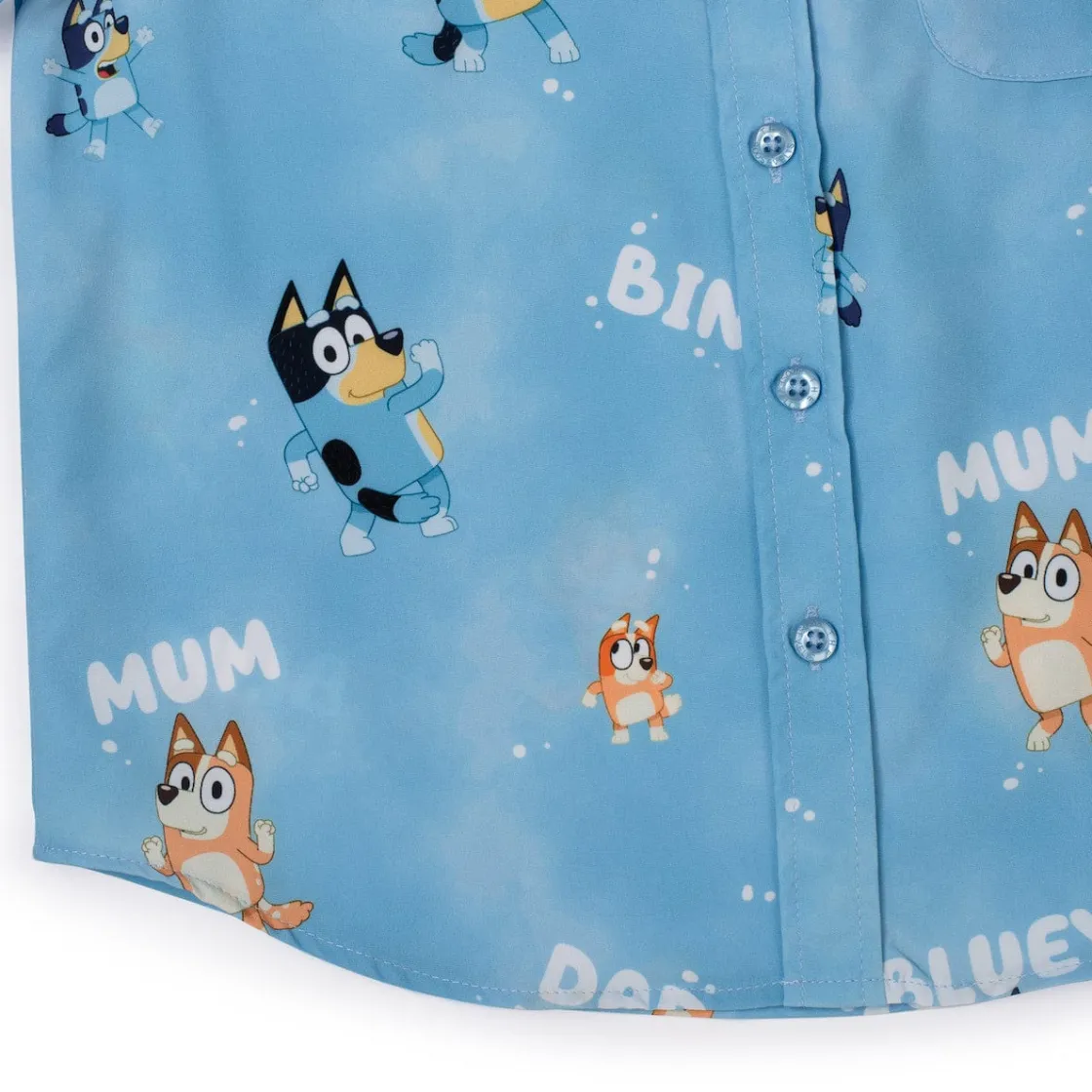 Bluey|Preschool (2t-5t)|Bluey "Meet the Heelers" – Preschooler KUNUFLEX Short Sleeve Shirt