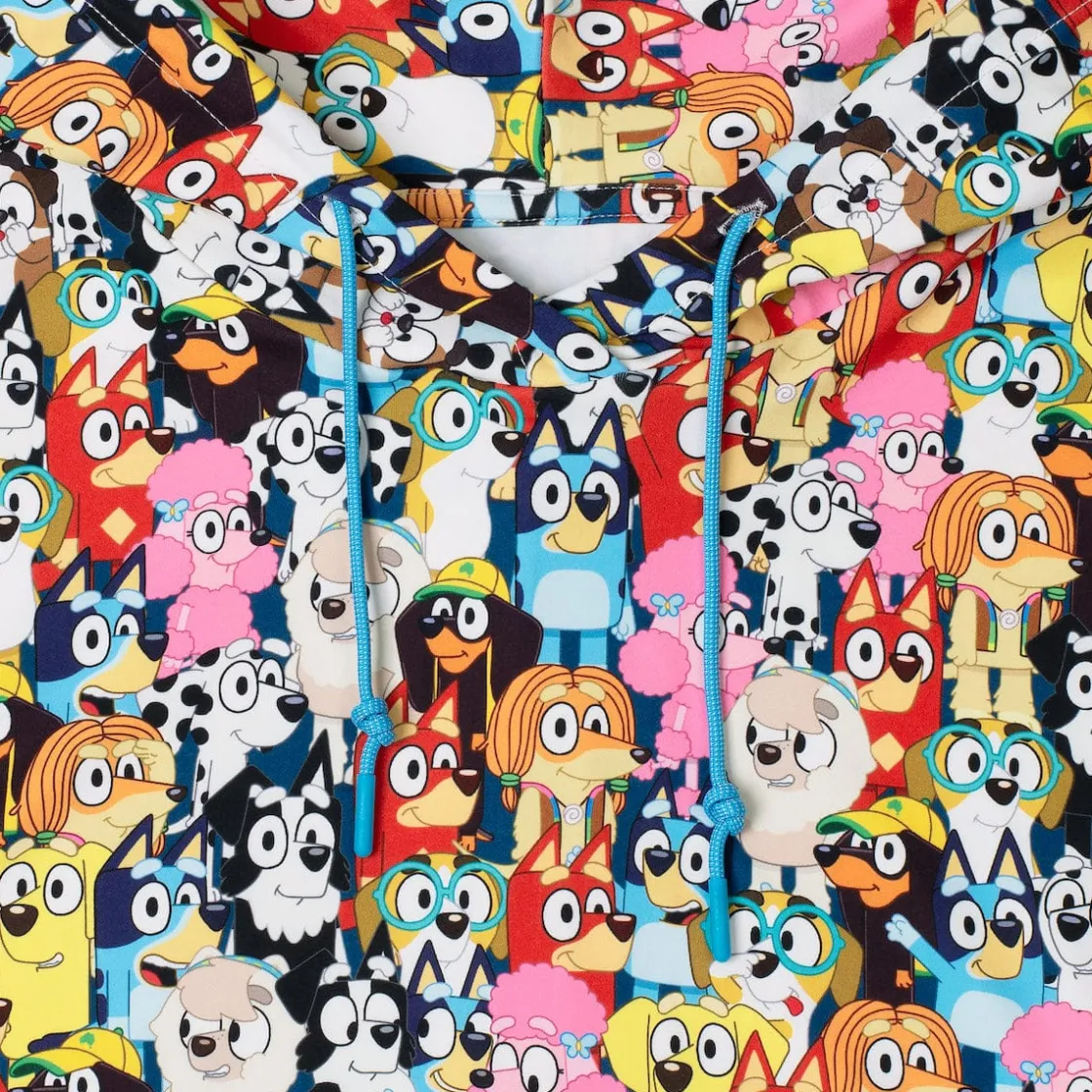 Bluey|Outerwear|Bluey "Primary Pals" – Performance Hoodie