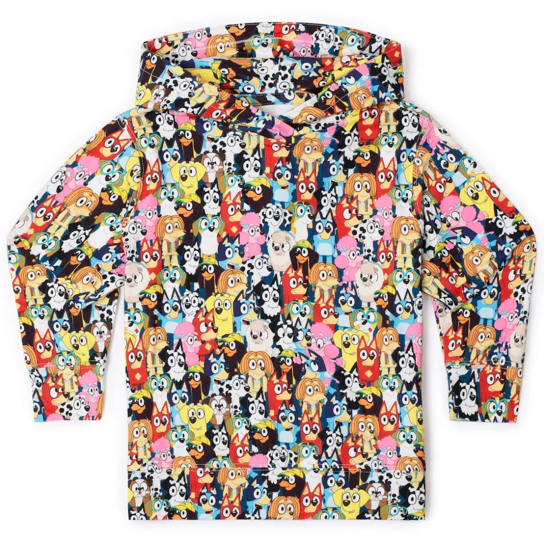 Bluey|Hoodies|Bluey "Primary Pals" – Preschooler Performance Hoodie