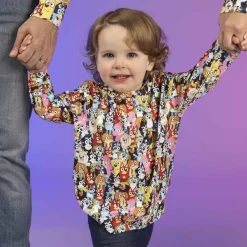 Bluey|Hoodies|Bluey "Primary Pals" – Preschooler Performance Hoodie