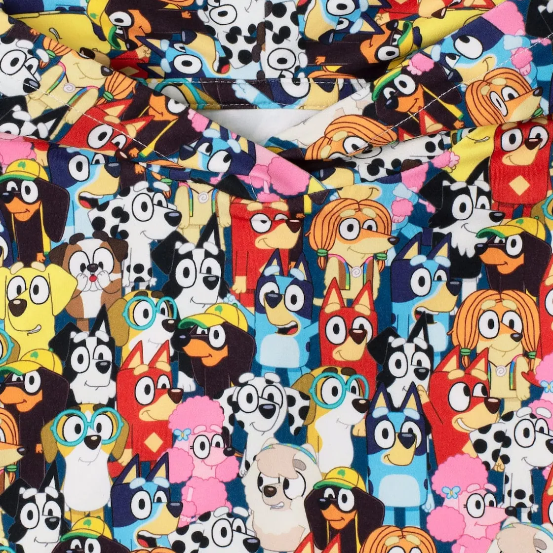 Bluey|Hoodies|Bluey "Primary Pals" – Preschooler Performance Hoodie