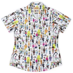 Bob's Burgers|Bob's Burgers Bob's Burgers "Grand Re-Re-Re-Opening!" – Women's KUNUFLEX Short Sleeve Shirt