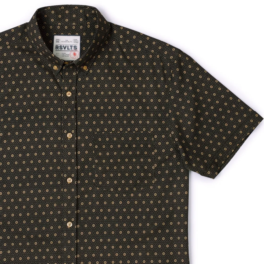 Short Sleeve Shirts|Short Sleeves|RSVLTS Bourbon Sunset – KUNUFLEX Short Sleeve Shirt