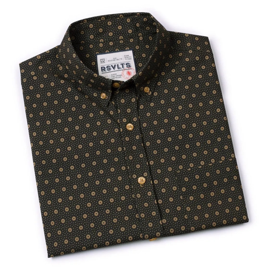 Short Sleeve Shirts|Short Sleeves|RSVLTS Bourbon Sunset – KUNUFLEX Short Sleeve Shirt