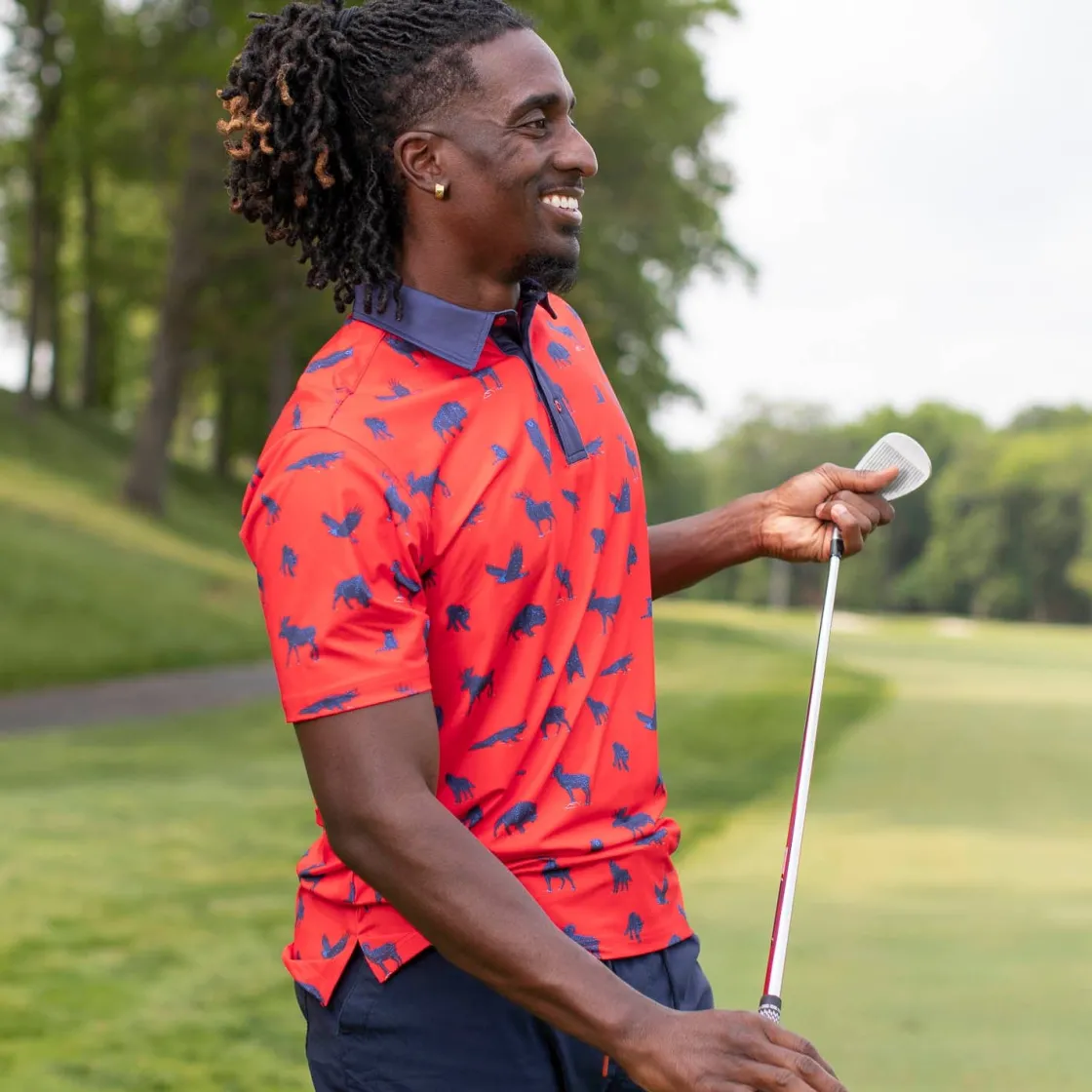Polos|Originals|Breakfast Balls ® "Americana Animals" – All-Day Polo