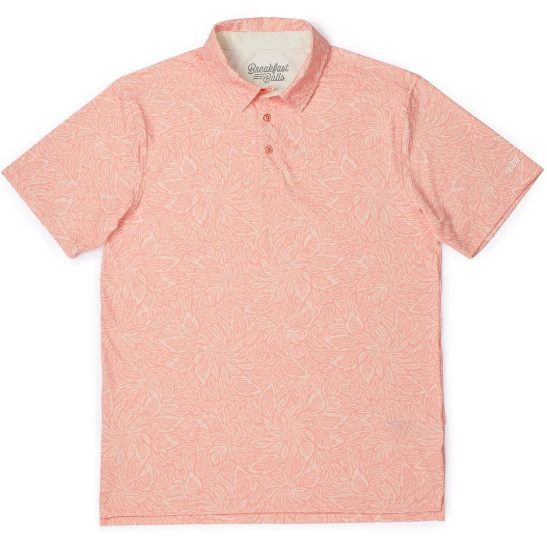 Polos|Basics|Breakfast Balls ® "Coral Leaf" – All-Day Polo