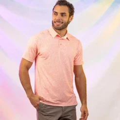 Polos|Basics|Breakfast Balls ® "Coral Leaf" – All-Day Polo