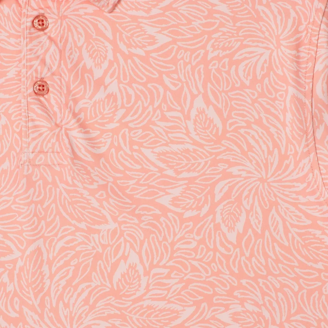 Polos|Basics|Breakfast Balls ® "Coral Leaf" – All-Day Polo