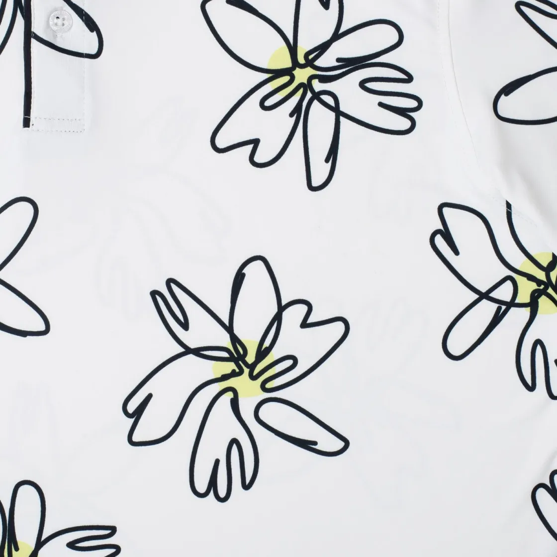 Polos|Originals|Breakfast Balls ® "Flower Doodle" – All-Day Polo