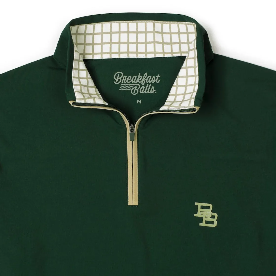 Quarter Zips|Originals|Breakfast Balls ® "Hunter Green (Monogram)" – Quarter Zip