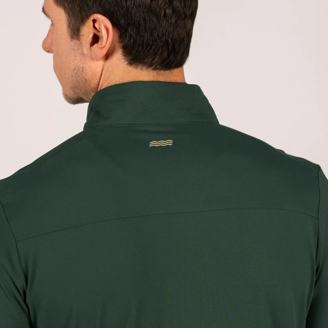 Quarter Zips|Originals|Breakfast Balls ® "Hunter Green (Monogram)" – Quarter Zip