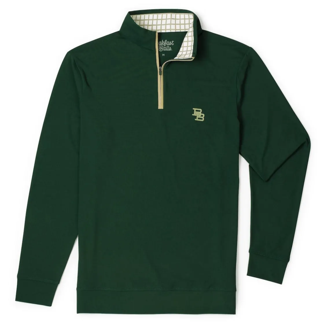 Quarter Zips|Originals|Breakfast Balls ® "Hunter Green (Monogram)" – Quarter Zip