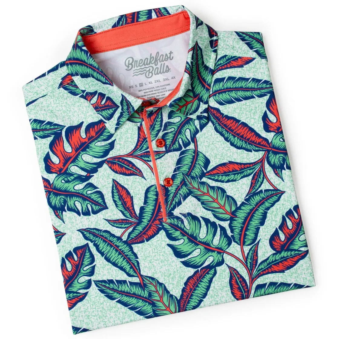 Polos|Originals|Breakfast Balls ® “Leaf It on the Green” – All-Day Polo