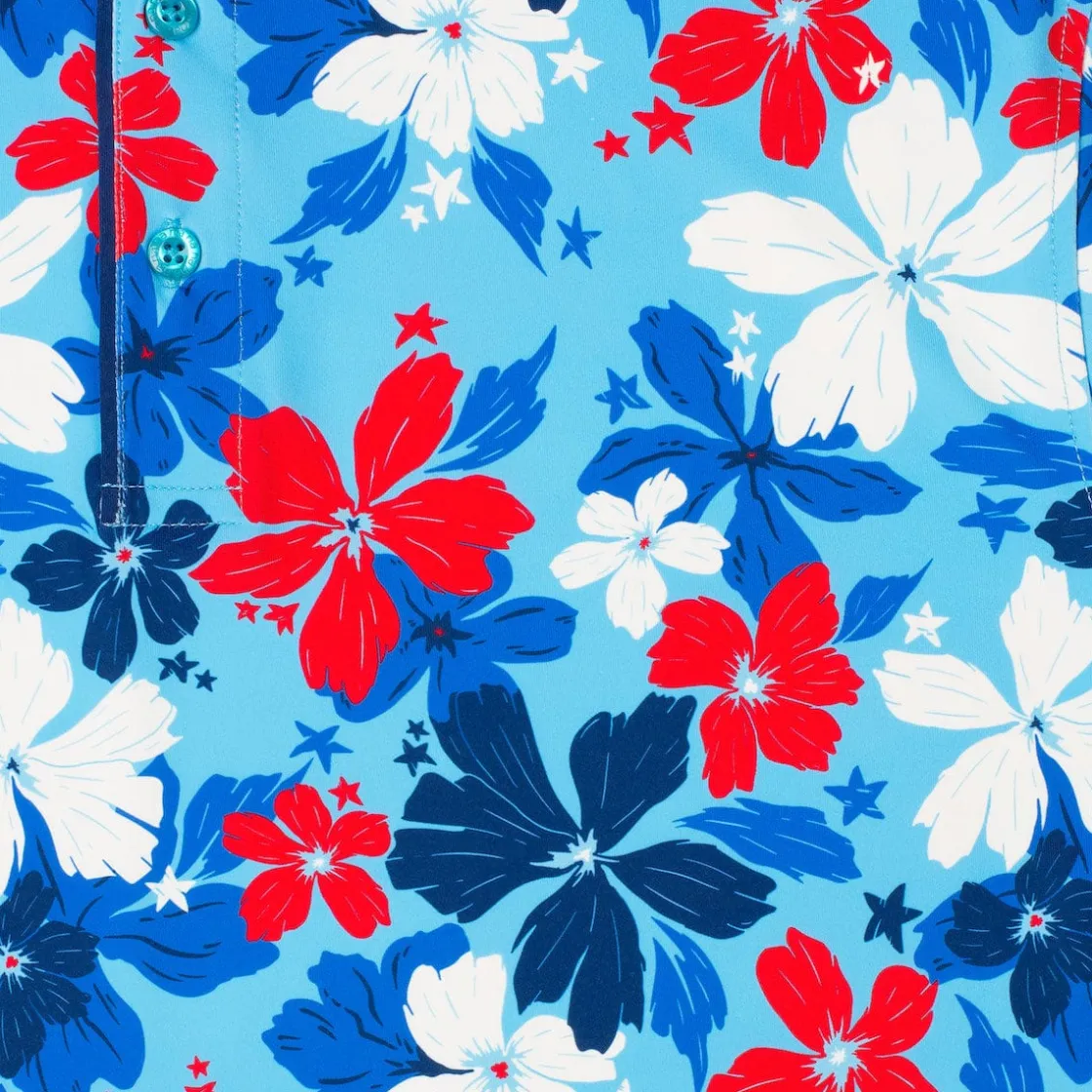 Polos|Originals|Breakfast Balls ® "Liberty Luau" – All-Day Polo