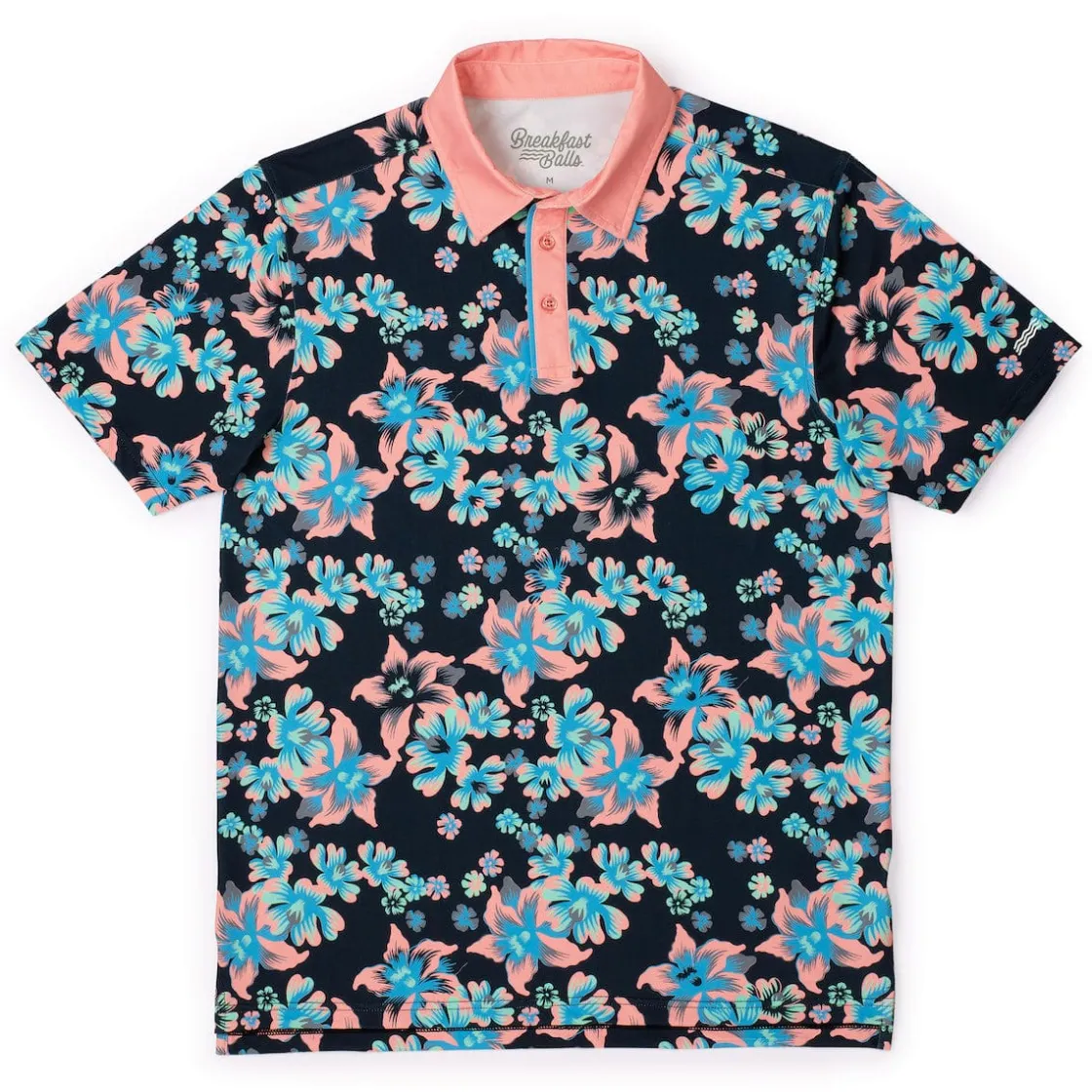 Polos|Originals|Breakfast Balls ® "Midnight Bloom" – All-Day Polo