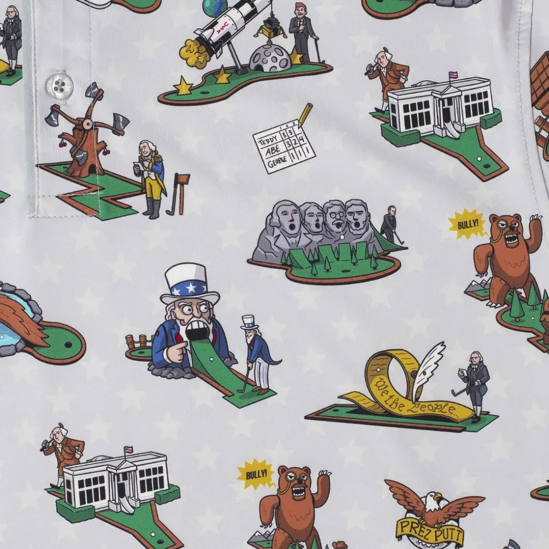 Polos|Originals|Breakfast Balls ® "POTUS Putt-Putt" – All-Day Polo