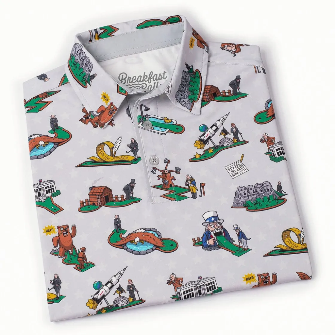 Polos|Originals|Breakfast Balls ® "POTUS Putt-Putt" – All-Day Polo