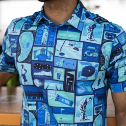 Polos|Originals|Breakfast Balls ® “Tee-ki Time" – All-Day Polo