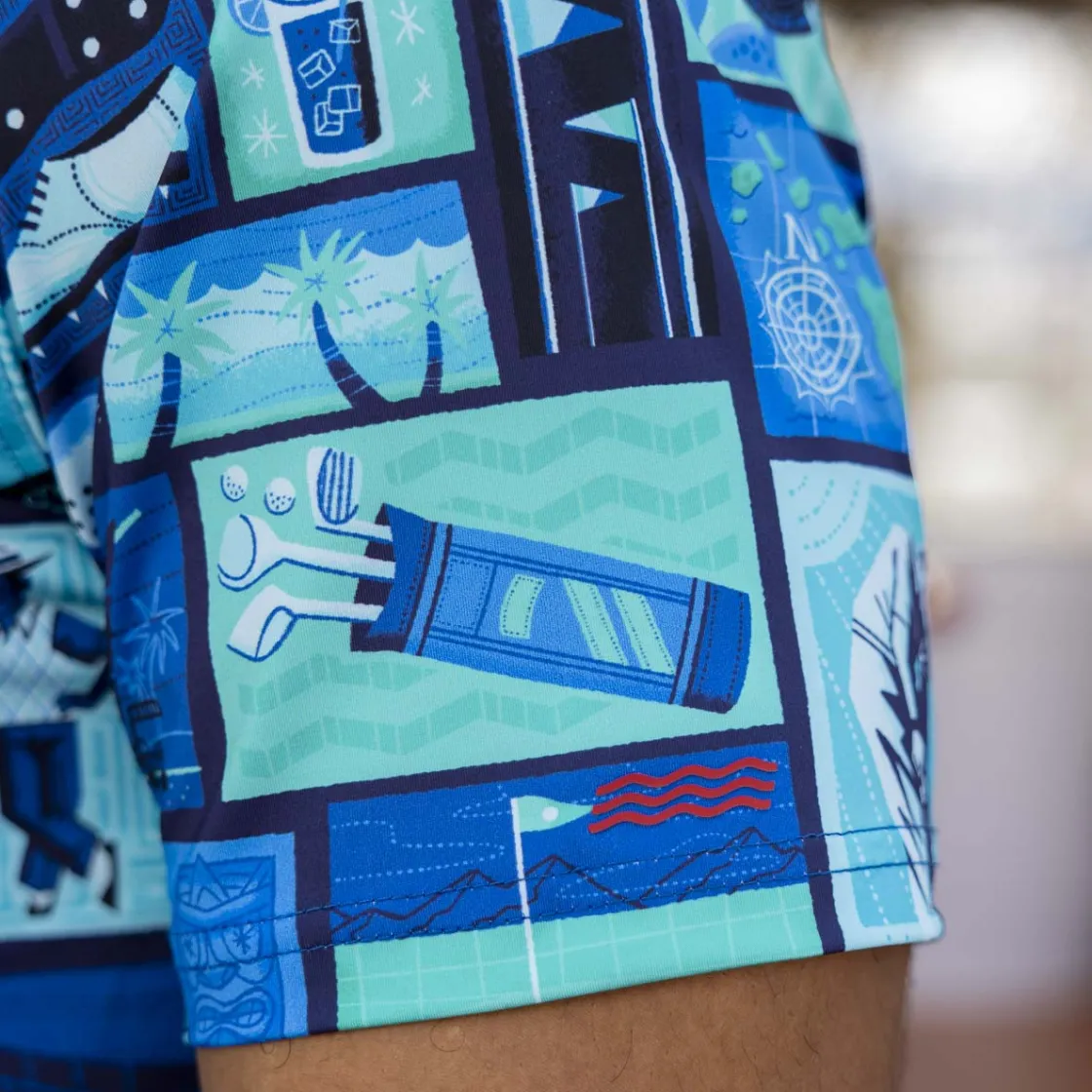 Polos|Originals|Breakfast Balls ® “Tee-ki Time" – All-Day Polo