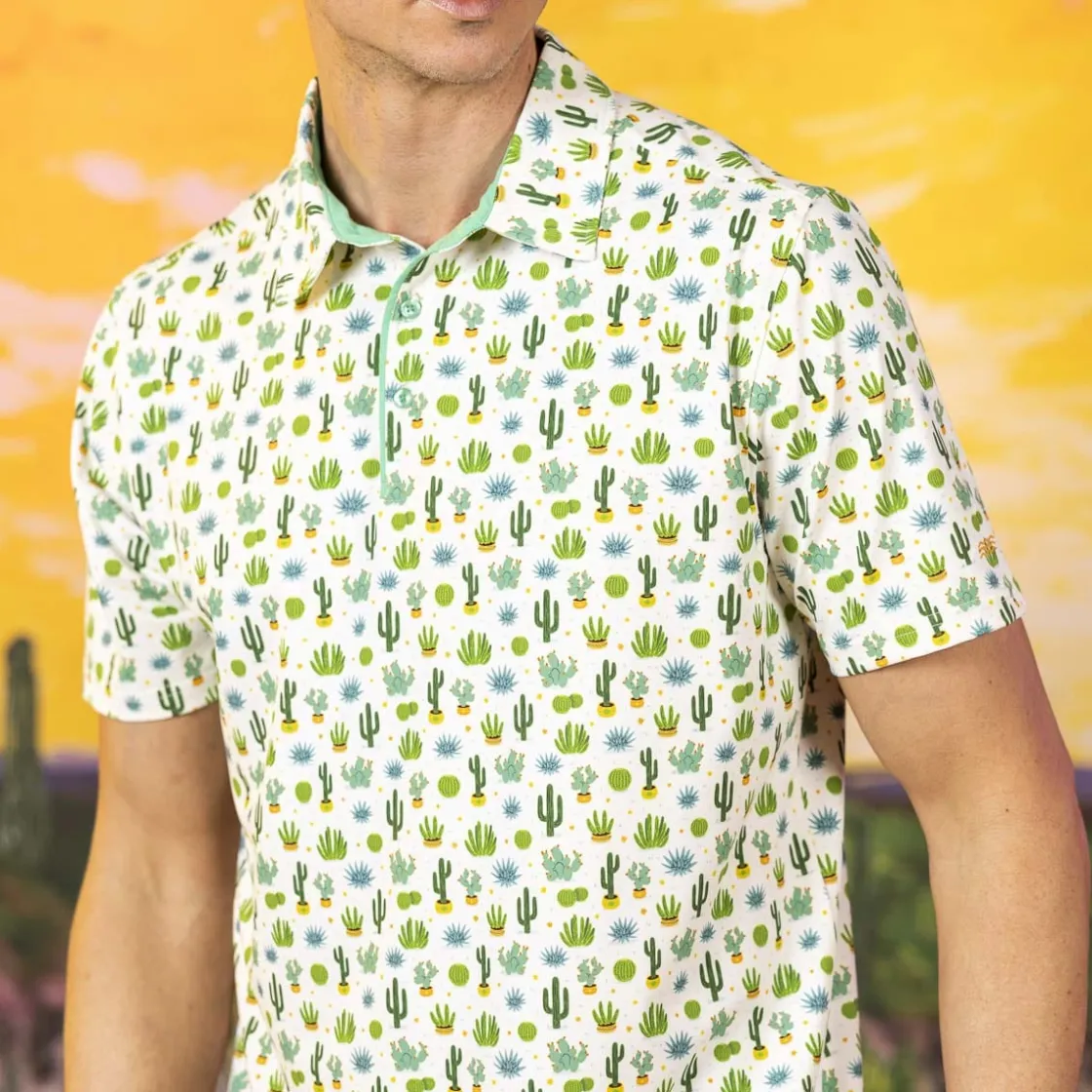 Polos|Originals|Breakfast Balls ® "We Talkin' About Cactus" – All-Day Polo