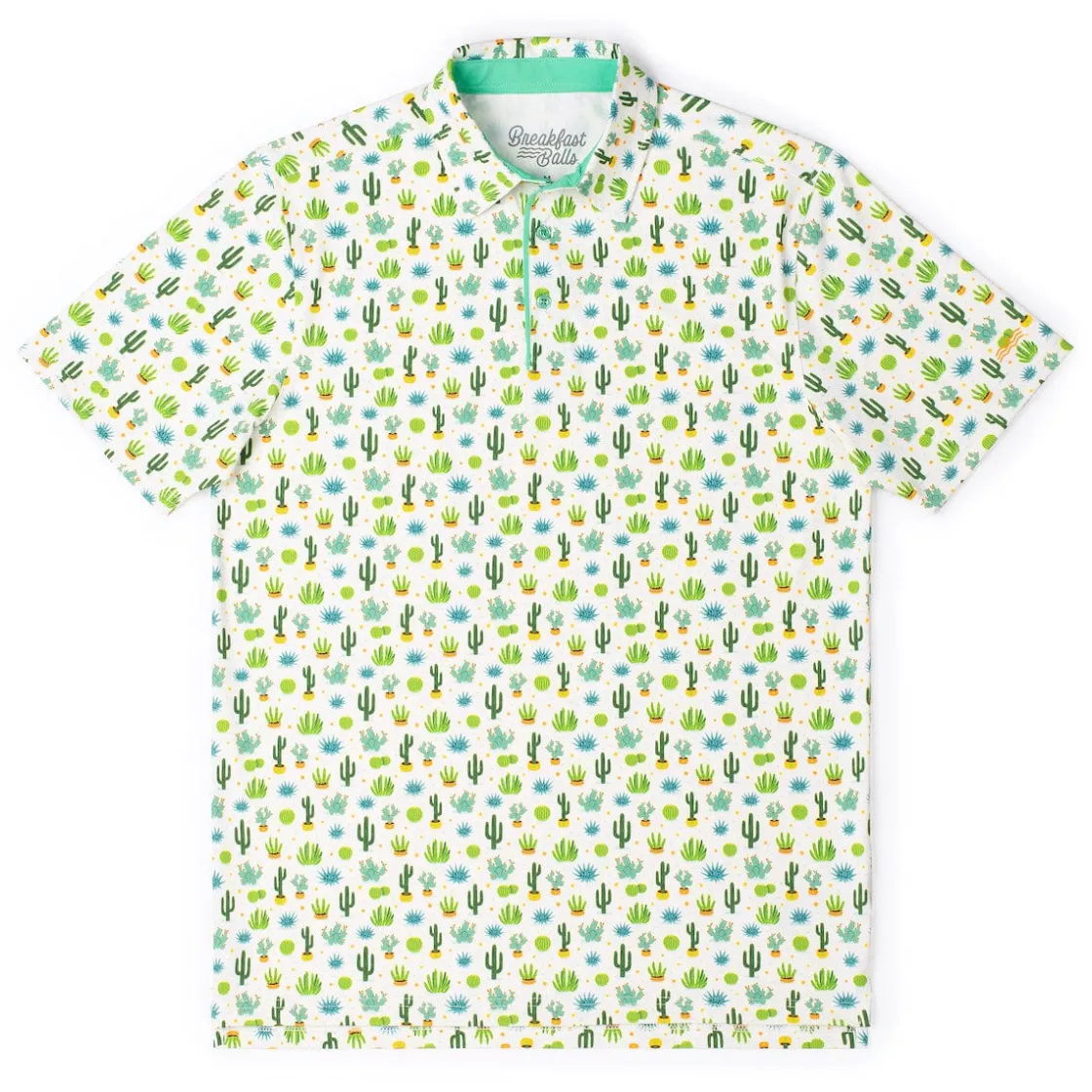 Polos|Originals|Breakfast Balls ® "We Talkin' About Cactus" – All-Day Polo