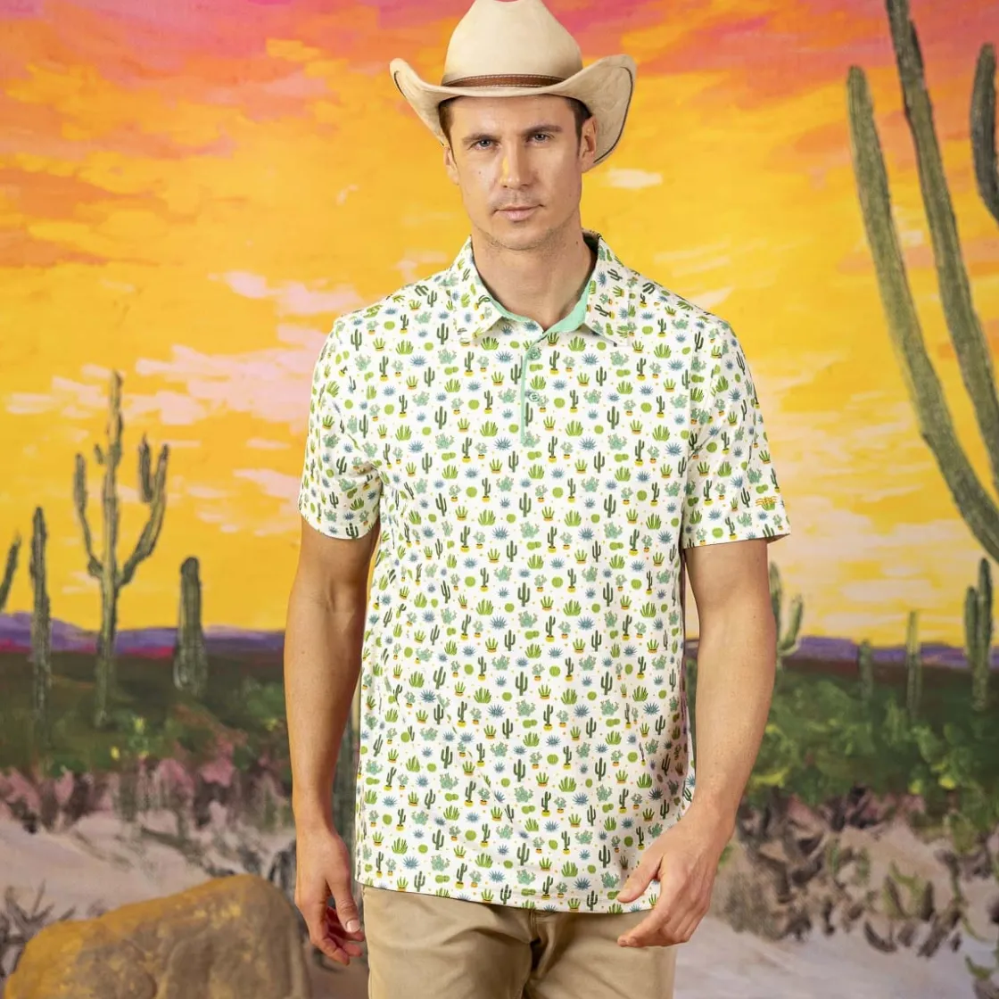 Polos|Originals|Breakfast Balls ® "We Talkin' About Cactus" – All-Day Polo