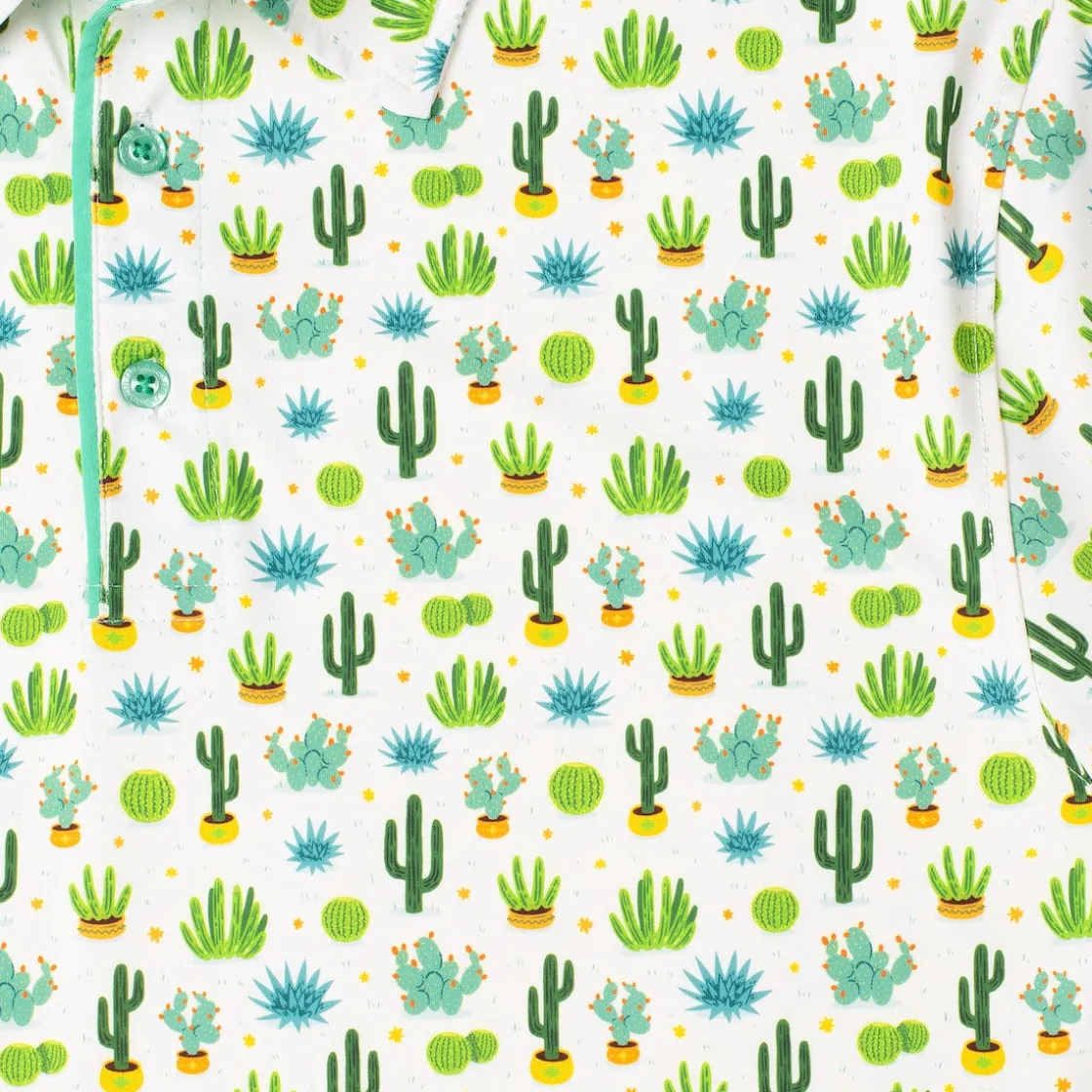 Polos|Originals|Breakfast Balls ® "We Talkin' About Cactus" – All-Day Polo